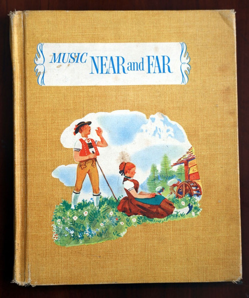 MUSIC NEAR AND FAR Book Four 1956 Illustrated by Feodor Rojankovsky VINTAGE