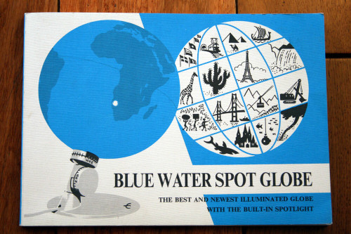 Blue Water Spot Globe 2000 SCANGLOBE Manual 1987 1st Edition Book [Spotlight]