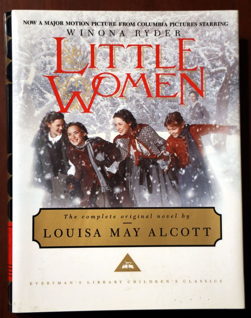 LITTLE WOMEN by Louisa May Alcott 1994 Everyman's Library - Winona Ryder - Movie
