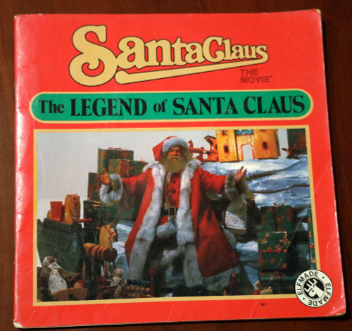 SANTA CLAUS : The Movie LEGEND OF SANTA CLAUS 1985 Paperback Book - Mary Oliver
