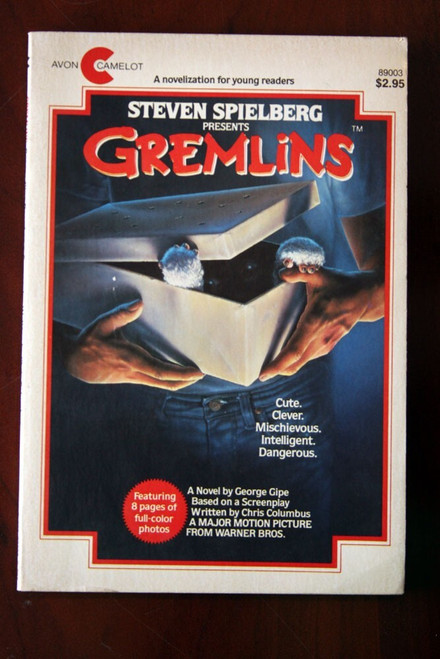 GREMLINS by George Gipe 1984 Vintage Avon Camelot Paperback Spielberg MOVIE 1st