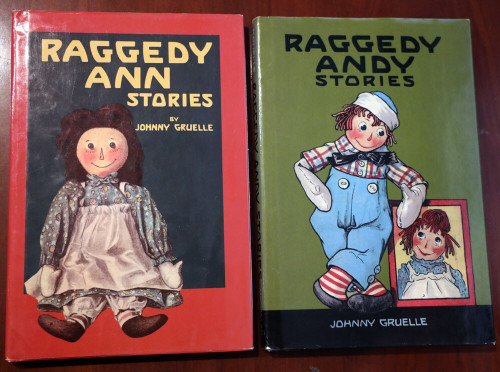 Raggedy Ann & Andy Stories Book Set by Johnny Gruelle 1993 HC/DJ Dolls Book Lot