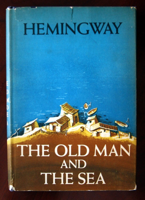 OLD MAN AND THE SEA by Ernest Hemingway 1952 HC/DJ Charles Scribner's Sons RARE