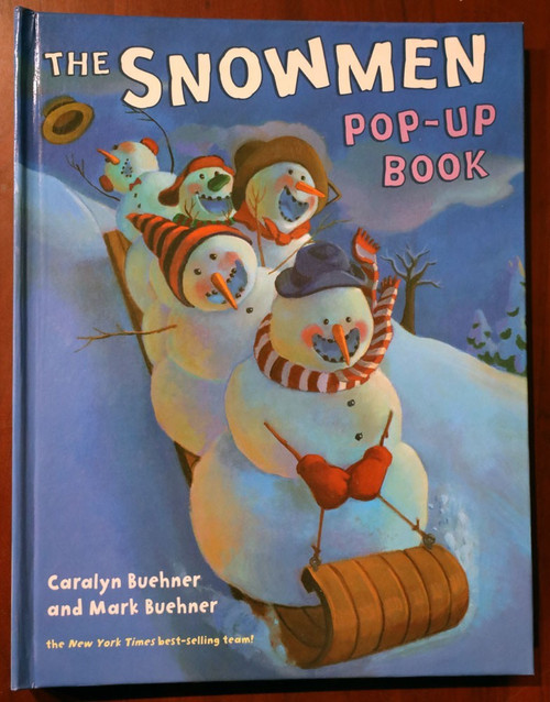The Snowmen Pop-Up Book by Caralyn/Mark Buehner (2002) Very Good Condition