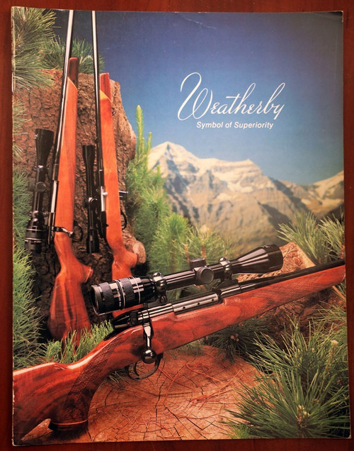 1980 Weatherby Catalog 35th Anniversary 1945-1980 Rifles/Mark V/Shotgun/Olympian