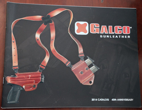 GALCO Gunleather 2014 Catalog 45th Anniversary Gun Holsters Shoulder/Belt/Waist