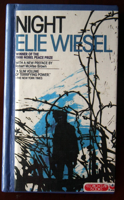 Night by Elie Wiesel c. 1986 Econo-Clad Books Vintage Hardcover "Perma-Bound"