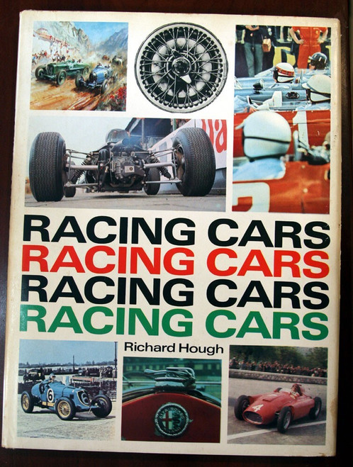 RACING CARS by Richard Hough 1967 HC/DJ Panhards, Napiers, Mercedes, Darracqs ++