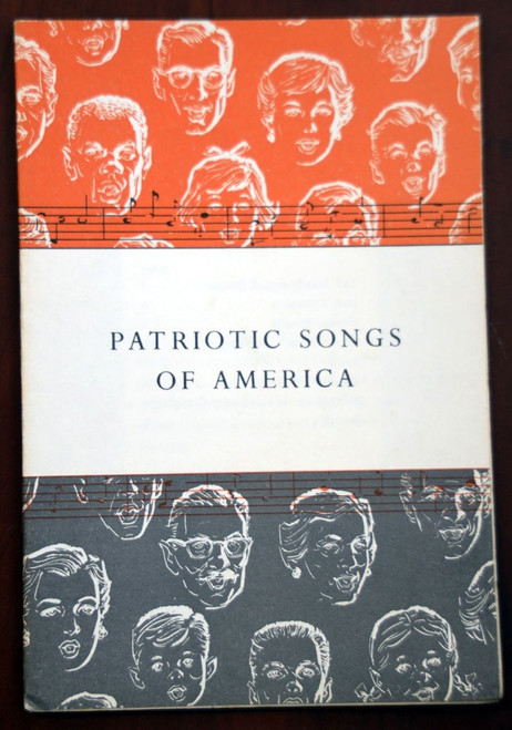 Patriotic Songs of America 1956 John Hancock Mutual Life Insurance Booklet MUSIC