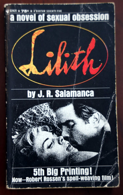 Lilith by J.R. Salamanca 1964 Vintage Paperback Erotica/Sex FILM/MOVIE TIE-IN