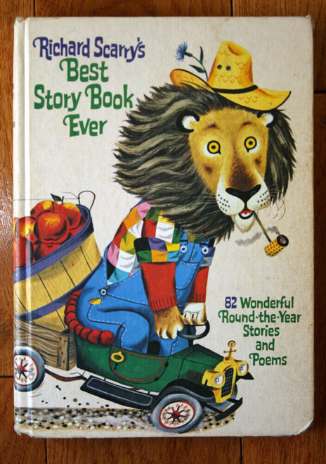 Richard Scarry's BEST STORY BOOK EVER 1968 - 82 Stories & Poems Hardcover