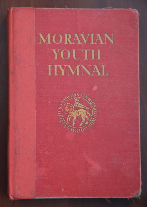 Moravian Youth Hymnal 1956 Vintage Hardcover Church Songbook Christian/Religious