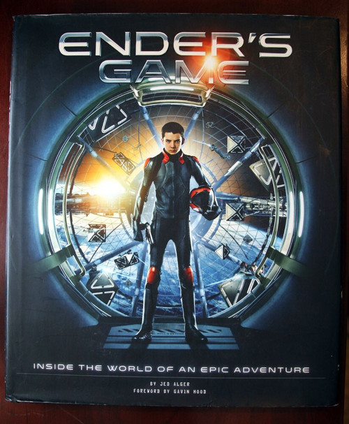 ENDER'S GAME Inside World of Epic Adventure 2013 Book HC/DJ Jed Alger STICKERS