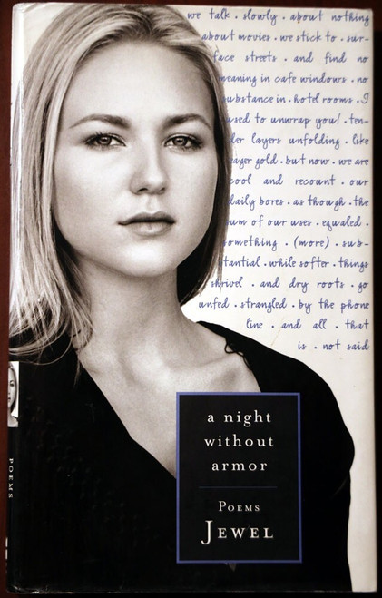 A Night Without Armor: Poems by JEWEL 1998 HC/DJ 1st Edition Poetry Book