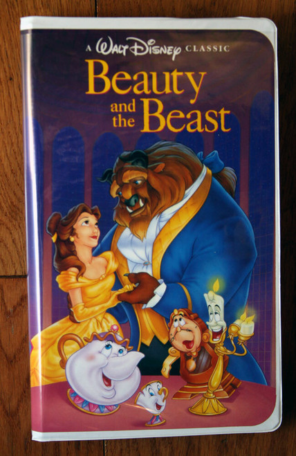 Walt Disney's BEAUTY AND THE BEAST VHS Black Diamond #1325