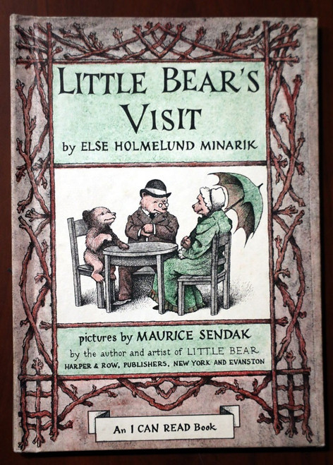 Little Bear's Visit by Else Holmelund Minarik 1961 Maurice Sendak HC Vintage