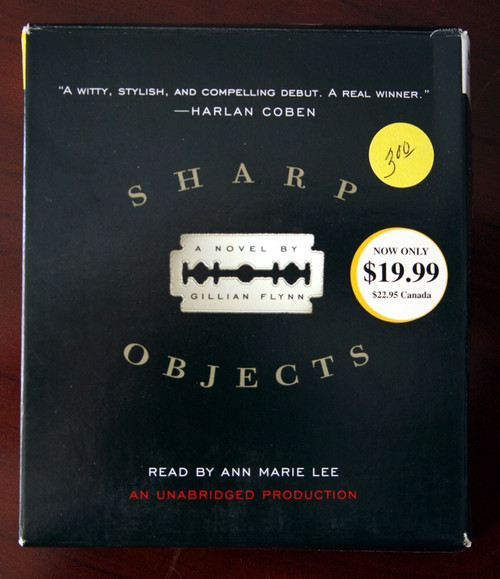 SHARP OBJECTS by Gillian Flynn Audiobook 8 CDs Unabridged Read by Ann Marie Lee