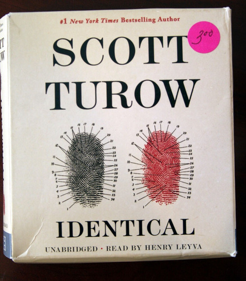IDENTICAL by Scott Turow Unabridged Audiobook 11 CDs Read by Henry Leyva