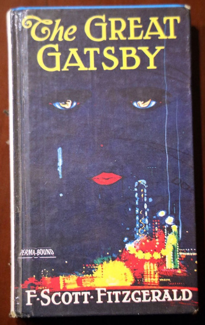 The Great Gatsby by F. Scott Fitzgerald PERMA-BOUND Hardcover 1986 Classic
