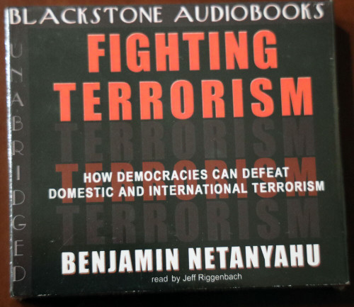 FIGHTING TERRORISM by Benjamin Netanyahu 4 CDs Blackstone Audiobook BRAND NEW