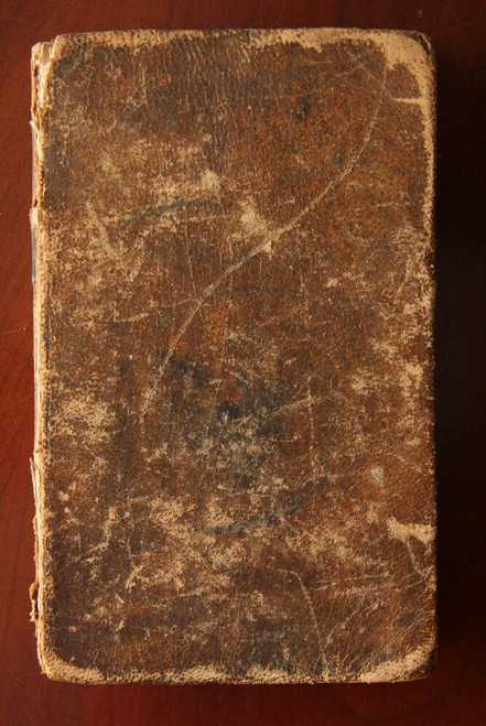 The New York Expositor; or Fifth Book by Richard Wiggins Antique Leather Book