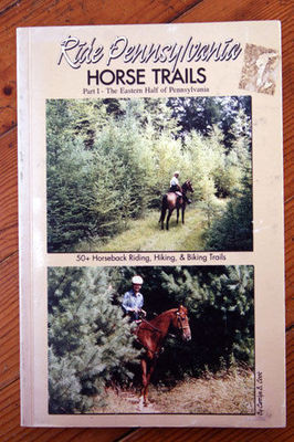 Ride Pennsylvania HORSE TRAILS Part I - Eastern Half of PA SIGNED Carolyn Cook