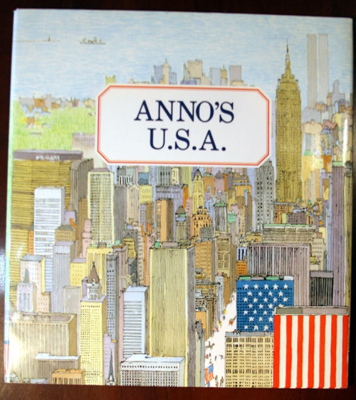 ANNO'S U.S.A. by Mitsumasa Anno 1983 HC/DJ Hardcover Dust Jacket $16.95 Price