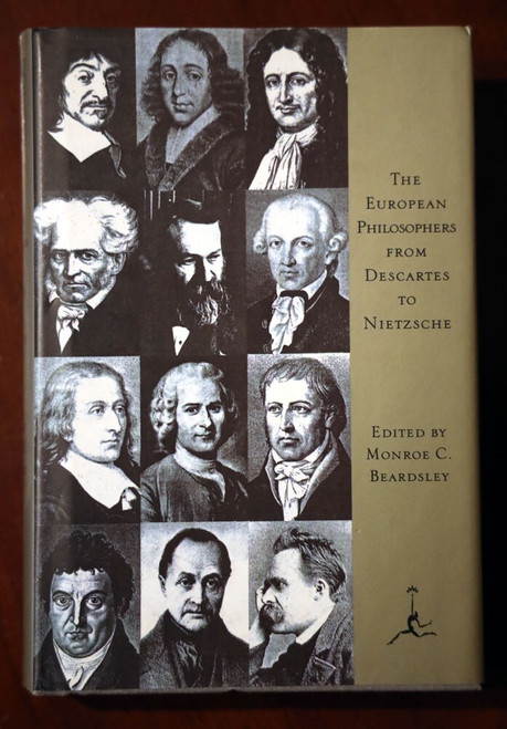 The European Philosophers from Descartes to Nietzsche 1993 Modern Library HC/DJ
