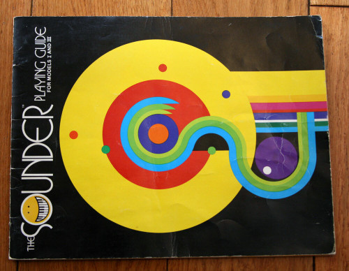 The Sounder Playing Guide for Models I and III Organ Sheet Music 1975 Hammond