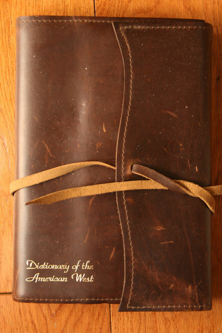Dictionary of the American West by Win Blevins 2001 LEATHER DUST JACKET