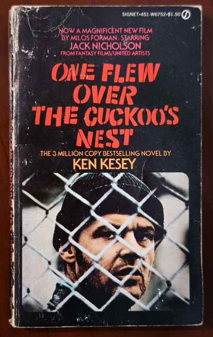 One Flew Over the Cuckoo's Nest KEN KESEY 1962 Signet Paperback Jack Nicholson