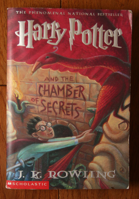 HARRY POTTER and the Chamber of Secrets by J.K Rowling 2000 Scholastic Paperback