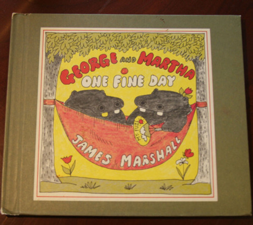 George and Martha ONE FINE DAY by James Marshall 1978 Vintage Weekly Reader HC