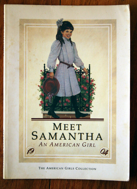 MEET SAMANTHA An American Girl 1986 First Edition Pleasant Company Paperback