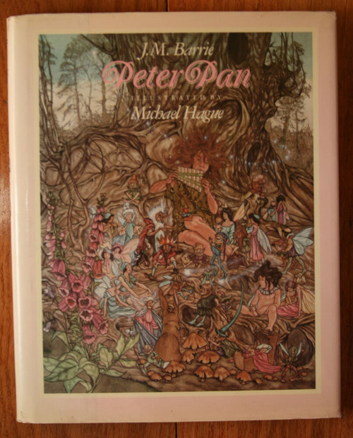 PETER PAN by J.M. Barrie 1987 1st Edition Illustrated by Michael Hague HC/DJ