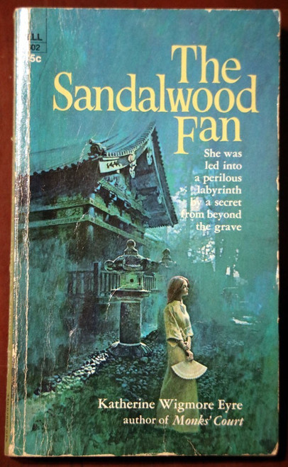 The Sandalwood Fan by Katherine Wigmore Eyre 1970 Paperback 1st Dell Printing
