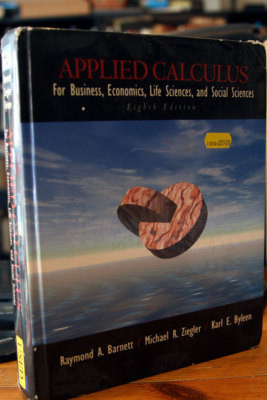 APPLIED CALCULUS 8th Ed Barnett/Ziegler/Byleen Business Economics Social Science