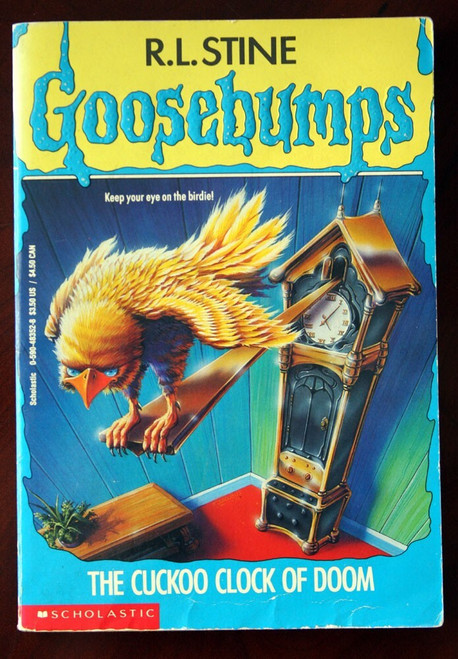 GOOSEBUMPS The Cuckoo Clock of Doom by R.L. Stine #28 Apple Scholastic PB 1995