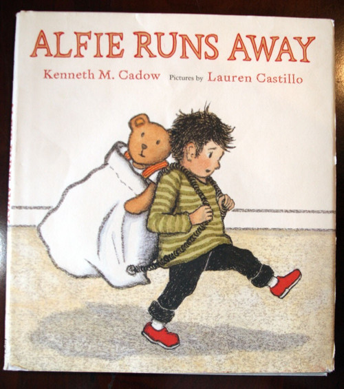 ALFIE RUNS AWAY by Kenneth M. Cadow & Lauren Castillo SIGNED HC/DJ 1st Ed. 2010