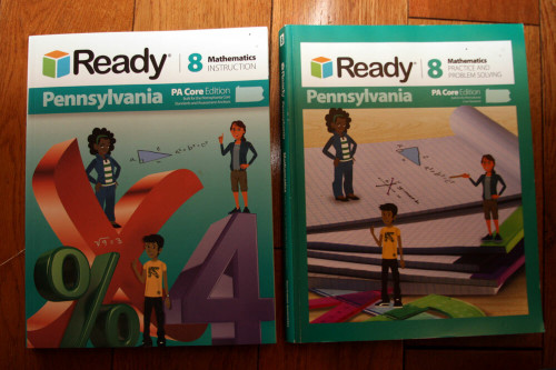 READY Pennsylvania 8 Mathematics Instruction & Practice Books 2018 PA Core Ed.