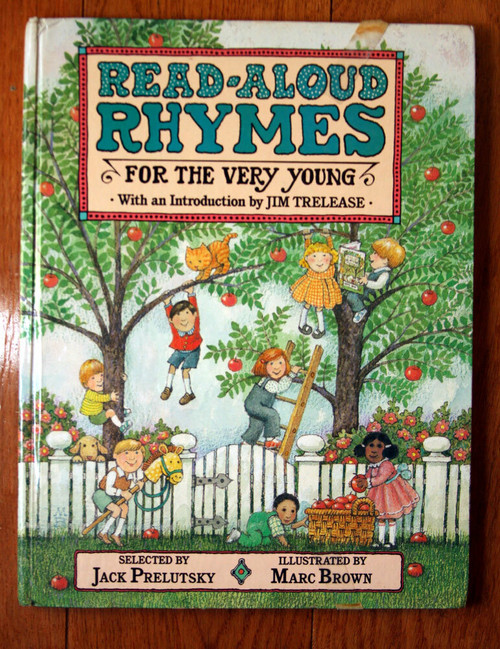 Read-Aloud Rhymes for the Very Young by Jack Prelutsky & Marc Brown 1986 HC