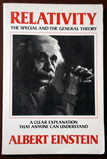 RELATIVITY Special & General Theory by Albert Einstein 1961 Philosophy/Science