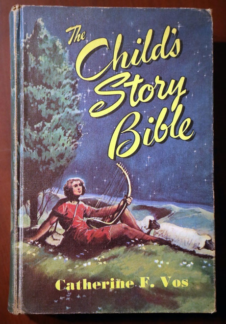 The Child's Story Bible by Catherine F. Vos 1956 Vintage Hardcover Christian