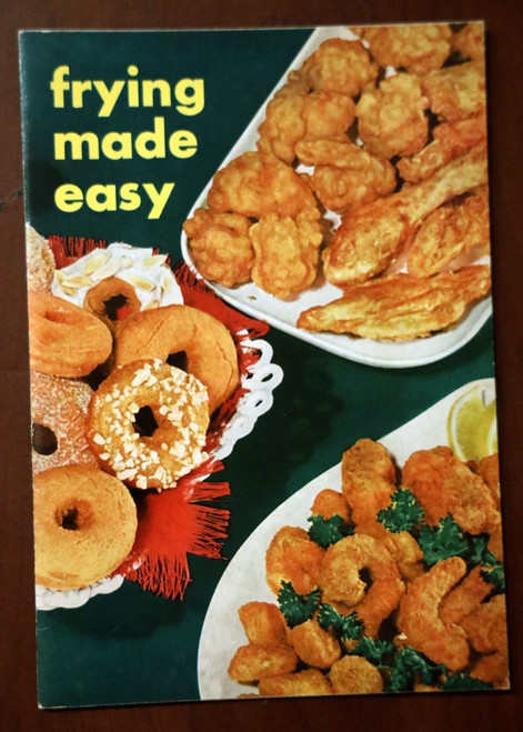 FRYING MADE EASY Vintage Cookbook SPRY SHORTENING Paperback Recipe Booklet