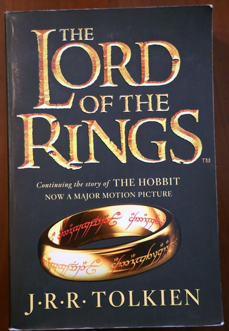THE LORD OF THE RINGS by J.R.R. Tolkien 2004 Paperback 50th Anniversary LOTR