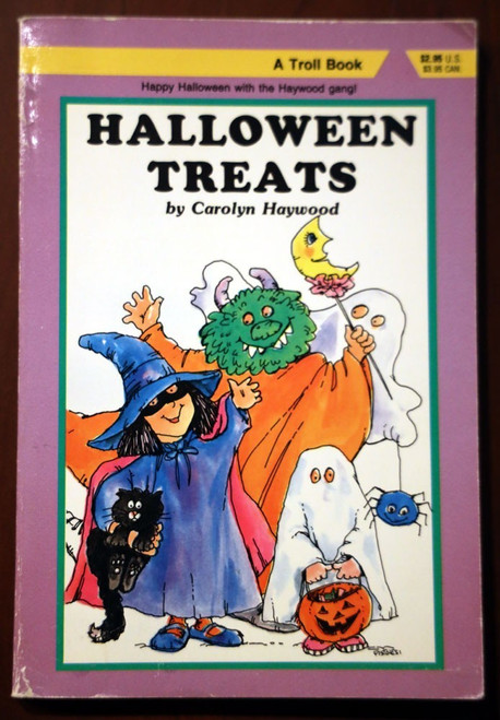 HALLOWEEN TREATS by Carolyn Haywood 1987 Vintage Troll Paperback Book