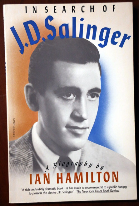 In Search of J.D. Salinger by Ian Hamilton (1989) Biography Vintage Paperback