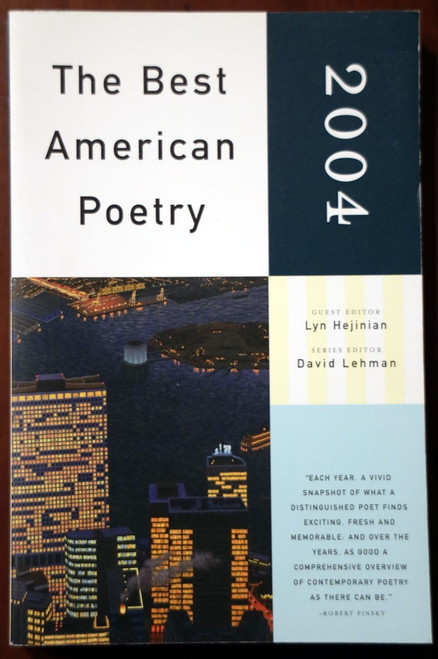 The Best American Poetry 2004 Trade Paperback Excellent SCRIBNER Hejinian/Lehman