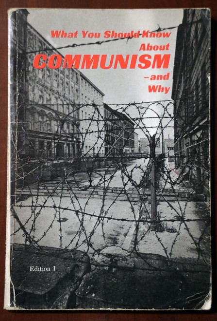 What You Should Know about COMMUNISM and Why 1966 Vintage Scholastic Paperback