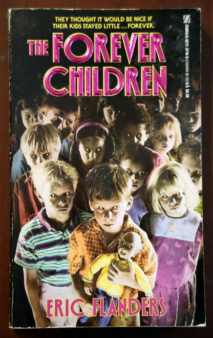 FOREVER CHILDREN 1992 Vintage ZEBRA Horror Paperback 1st Printing